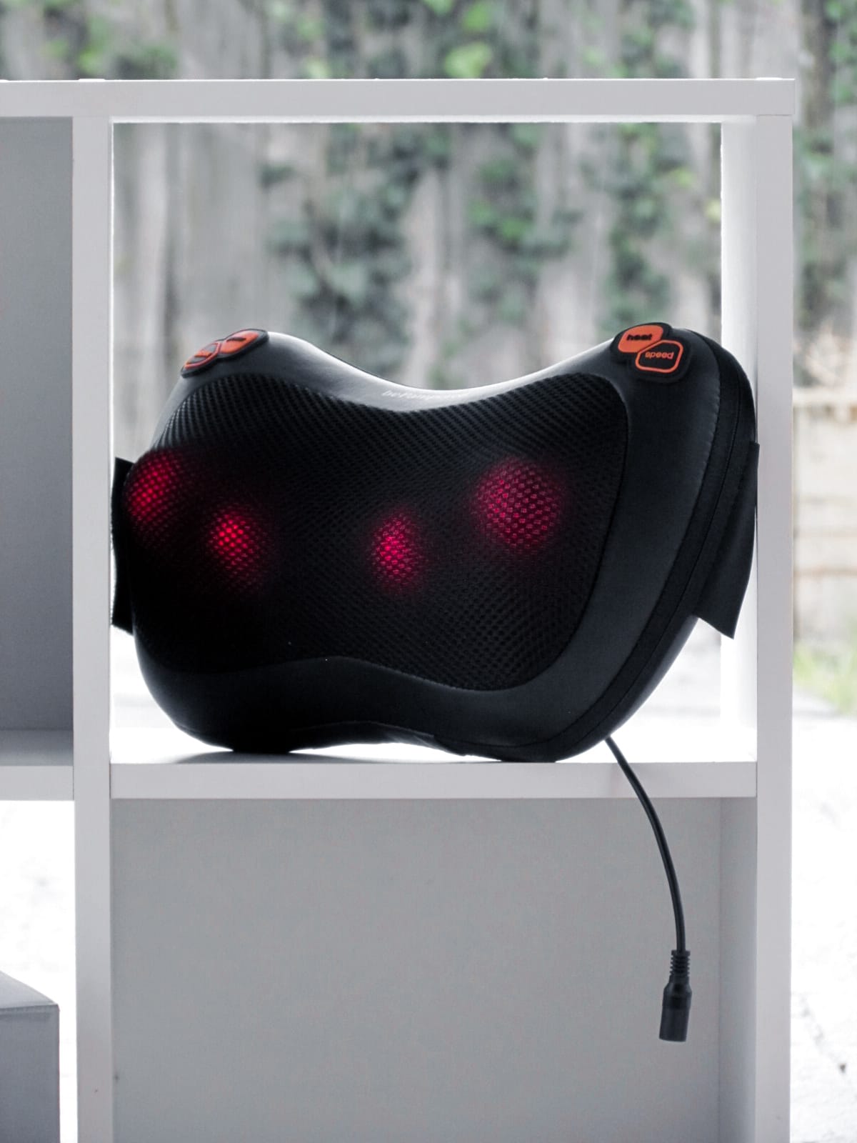 This back and neck heated massager is currently on sale